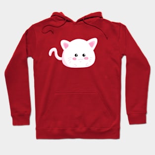 funny cute cat cartoon Hoodie